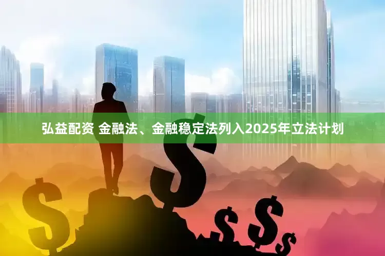 弘益配资 金融法、金融稳定法列入2025年立法计划